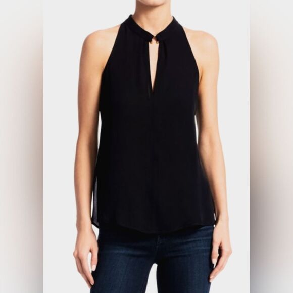 A.L.C. Moran silk halter keyhole top 2 EUC - Picture 1 of 6